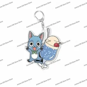Fairy Tail Anime Acrylic Keychain Cartoon Student Fashion Creativity Small Pendant Fan Móc Treo Đeo Thoại, Standee, Móc Khoá In Theo Yêu Cầu, Chất Liệu Mica Dày 4mm, Kích Thước 5.5 Cm, Có In Test Mẫu