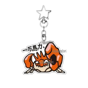 Fashion Anime Fearow Paras Voltorb Acrylic Keychain Cute Q Version Accessory Backpack Móc Treo Đeo Thoại, Standee, Móc Khoá In Theo Yêu Cầu, Chất Liệu Mica Dày 4mm, Kích Thước 5.5 Cm, Có In Test Mẫu