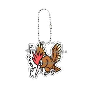 Fashion Anime Fearow Paras Voltorb Acrylic Keychain Cute Q Version Accessory Backpack Móc Treo Đeo Thoại, Standee, Móc Khoá In Theo Yêu Cầu, Chất Liệu Mica Dày 4mm, Kích Thước 5.5 Cm, Có In Test Mẫu