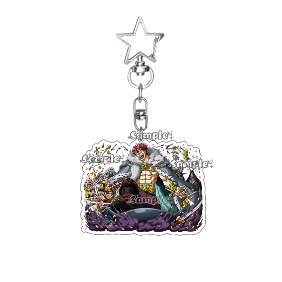 Fashion Anime Ideo Sai Tashigi Enel Acrylic Keychain Cartoon Character Figure Decoration Móc Treo Đeo Thoại, Standee, Móc Khoá In Theo Yêu Cầu, Chất Liệu Mica Dày 4mm, Kích Thước 5.5 Cm, Có In Test Mẫu