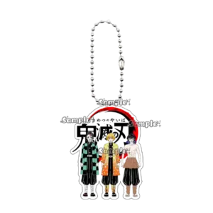 Fashion Anime Kamado Nezuko Agatsuma Zenitsu Figure Acrylic Keychain Decor Cartoon Backpack Móc Treo Đeo Thoại, Standee, Móc Khoá In Theo Yêu Cầu, Chất Liệu Mica Dày 4mm, Kích Thước 5.5 Cm, Có In Test Mẫu