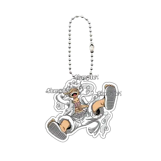 Fashion Anime Peripheral Luffy Roronoa Zoro Nami Usopp Cartoon Acrylic Keychain Key Ring Bag Móc Treo Đeo Thoại, Standee, Móc Khoá In Theo Yêu Cầu, Chất Liệu Mica Dày 4mm, Kích Thước 5.5 Cm, Có In Test Mẫu