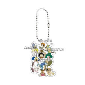 Fashion Anime Peripheral Luffy Roronoa Zoro Nami Usopp Cartoon Acrylic Keychain Key Ring Bag Móc Treo Đeo Thoại, Standee, Móc Khoá In Theo Yêu Cầu, Chất Liệu Mica Dày 4mm, Kích Thước 5.5 Cm, Có In Test Mẫu