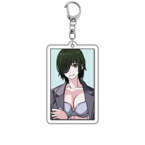 Fashion Anime Pochita Makima Denji Figure Acrylic Keychain Chainsaw Man Cartoon Characters Móc Treo Đeo Thoại, Standee, Móc Khoá In Theo Yêu Cầu, Chất Liệu Mica Dày 4mm, Kích Thước 5.5 Cm, Có In Test Mẫu