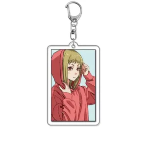 Fashion Anime Pochita Makima Denji Figure Acrylic Keychain Chainsaw Man Cartoon Characters Móc Treo Đeo Thoại, Standee, Móc Khoá In Theo Yêu Cầu, Chất Liệu Mica Dày 4mm, Kích Thước 5.5 Cm, Có In Test Mẫu