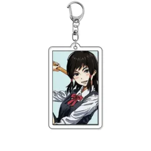 Fashion Anime Pochita Makima Denji Figure Acrylic Keychain Chainsaw Man Cartoon Characters Móc Treo Đeo Thoại, Standee, Móc Khoá In Theo Yêu Cầu, Chất Liệu Mica Dày 4mm, Kích Thước 5.5 Cm, Có In Test Mẫu