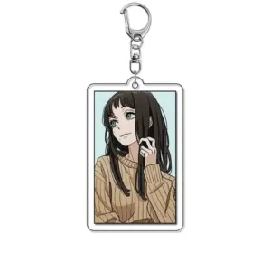 Fashion Anime Pochita Makima Denji Figure Acrylic Keychain Chainsaw Man Cartoon Characters Móc Treo Đeo Thoại, Standee, Móc Khoá In Theo Yêu Cầu, Chất Liệu Mica Dày 4mm, Kích Thước 5.5 Cm, Có In Test Mẫu