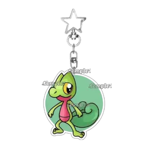 Fashion Anime Pocket Monsters Mewtwo Charmander Bulbasaur Character Acrylic Keychain Cartoon Móc Treo Đeo Thoại, Standee, Móc Khoá In Theo Yêu Cầu, Chất Liệu Mica Dày 4mm, Kích Thước 5.5 Cm, Có In Test Mẫu