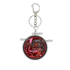 Fashion Anime Yveltal Zekrom Pkm Peripheral Cartoon Acrylic Keychain Accessories Backpack Móc Treo Đeo Thoại, Standee, Móc Khoá In Theo Yêu Cầu, Chất Liệu Mica Dày 4mm, Kích Thước 5.5 Cm, Có In Test Mẫu