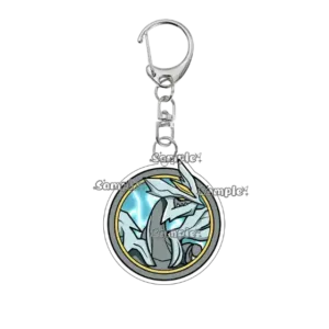 Fashion Anime Yveltal Zekrom Pkm Peripheral Cartoon Acrylic Keychain Accessories Backpack Móc Treo Đeo Thoại, Standee, Móc Khoá In Theo Yêu Cầu, Chất Liệu Mica Dày 4mm, Kích Thước 5.5 Cm, Có In Test Mẫu