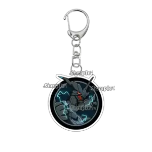 Fashion Anime Yveltal Zekrom Pkm Peripheral Cartoon Acrylic Keychain Accessories Backpack Móc Treo Đeo Thoại, Standee, Móc Khoá In Theo Yêu Cầu, Chất Liệu Mica Dày 4mm, Kích Thước 5.5 Cm, Có In Test Mẫu