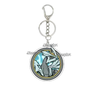 Fashion Anime Yveltal Zekrom Pkm Peripheral Cartoon Acrylic Keychain Accessories Backpack Móc Treo Đeo Thoại, Standee, Móc Khoá In Theo Yêu Cầu, Chất Liệu Mica Dày 4mm, Kích Thước 5.5 Cm, Có In Test Mẫu