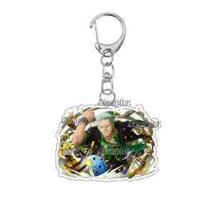 Fashion Anime Zoro Nami Usopp Tony Tony Chopper Cartoon Q Version Acrylic Keychain Students Móc Treo Đeo Thoại, Standee, Móc Khoá In Theo Yêu Cầu, Chất Liệu Mica Dày 4mm, Kích Thước 5.5 Cm, Có In Test Mẫu