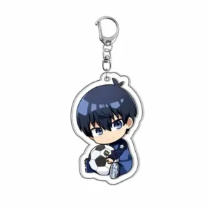 Fashion Blue Lock Anime Isagi Yoichi Bachira Meguru Kawaii Cartoon Acrylic Keychain Students Móc Treo Đeo Thoại, Standee, Móc Khoá In Theo Yêu Cầu, Chất Liệu Mica Dày 4mm, Kích Thước 5.5 Cm, Có In Test Mẫu