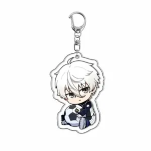 Fashion Blue Lock Anime Isagi Yoichi Bachira Meguru Kawaii Cartoon Acrylic Keychain Students Móc Treo Đeo Thoại, Standee, Móc Khoá In Theo Yêu Cầu, Chất Liệu Mica Dày 4mm, Kích Thước 5.5 Cm, Có In Test Mẫu