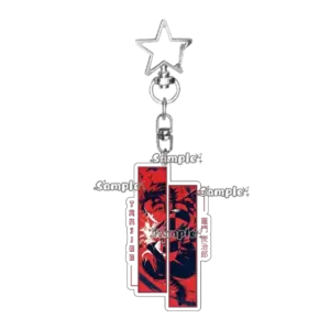 Fashion Character Kochou Shinobu Agatsuma Zenitsu Nezuko Anime Figure Acrylic Keychain Móc Treo Đeo Thoại, Standee, Móc Khoá In Theo Yêu Cầu, Chất Liệu Mica Dày 4mm, Kích Thước 5.5 Cm, Có In Test Mẫu