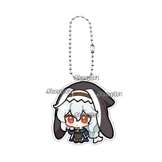 Fashion Q-version Figure Acrylic Keychain Ornaments Anime Cartoon Creative Girls Bag Charm Móc Treo Đeo Thoại, Standee, Móc Khoá In Theo Yêu Cầu, Chất Liệu Mica Dày 4mm, Kích Thước 5.5 Cm, Có In Test Mẫu