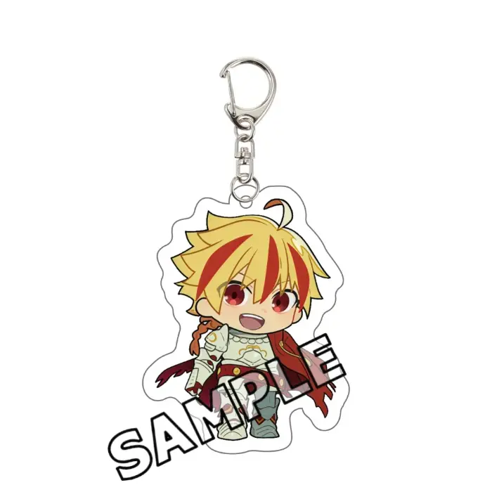 fatestrange-fake-acrylic-keychain-gilgam-var4-1789616118502-192 Fate/strange Fake Acrylic Keychain Gilgamesh Enkidu Saber Richard I Double Sided Keychain Móc Treo Đeo Thoại, Standee, Móc Khoá In Theo Yêu Cầu, Chất Liệu Mica Dày 4mm, Kích Thước 5.5 Cm, Có In Test Mẫu
