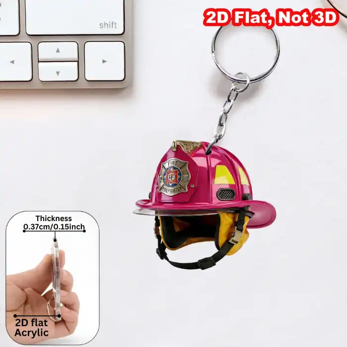 firefighter-helmet-keychain-2d-flat-acry-var5-1789639773810-800 Firefighter Helmet Keychain 2d Flat Acrylic Pendant Firemen Themed Ornament Hanging Móc Treo Đeo Thoại, Standee, Móc Khoá In Theo Yêu Cầu, Chất Liệu Mica Dày 4mm, Kích Thước 5.5 Cm, Có In Test Mẫu