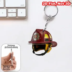 Firefighter Helmet Keychain 2d Flat Acrylic Pendant Firemen Themed Ornament Hanging Móc Treo Đeo Thoại, Standee, Móc Khoá In Theo Yêu Cầu, Chất Liệu Mica Dày 4mm, Kích Thước 5.5 Cm, Có In Test Mẫu Firefighter Helmet Keychain 2d Flat Acrylic Pendant Firemen Themed Ornament Hanging Móc Treo Đeo Thoại, Standee, Móc Khoá In Theo Yêu Cầu, Chất Liệu Mica Dày 4mm, Kích Thước 5.5 Cm, Có In Test Mẫu