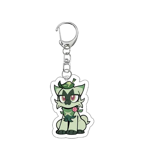 Floragato Acrylic Keychain Double Sided Anime Cartoon Kawaii Bag Accessories Decor Anime Móc Treo Đeo Thoại, Standee, Móc Khoá In Theo Yêu Cầu, Chất Liệu Mica Dày 4mm, Kích Thước 5.5 Cm, Có In Test Mẫu
