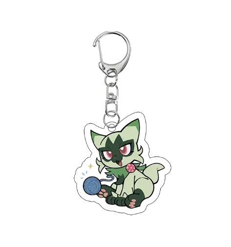 floragato-acrylic-keychain-double-sided-var8-1789603081032-586 Floragato Acrylic Keychain Double Sided Anime Cartoon Kawaii Bag Accessories Decor Anime Móc Treo Đeo Thoại, Standee, Móc Khoá In Theo Yêu Cầu, Chất Liệu Mica Dày 4mm, Kích Thước 5.5 Cm, Có In Test Mẫu