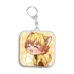 For Demon Slayer Giyuu Tomioka Sanemi Shinazugawa Muichiro Tokito Acrylic Selfmade Cartoon Móc Treo Đeo Thoại, Standee, Móc Khoá In Theo Yêu Cầu, Chất Liệu Mica Dày 4mm, Kích Thước 5.5 Cm, Có In Test Mẫu