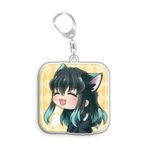 For Demon Slayer Giyuu Tomioka Sanemi Shinazugawa Muichiro Tokito Acrylic Selfmade Cartoon Móc Treo Đeo Thoại, Standee, Móc Khoá In Theo Yêu Cầu, Chất Liệu Mica Dày 4mm, Kích Thước 5.5 Cm, Có In Test Mẫu