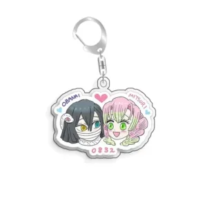 For Demon Slayer Mitsuri Kanroji Obanai Iguro Acrylic Selfmade Cartoon Anime Keychain Pendant Móc Treo Đeo Thoại, Standee, Móc Khoá In Theo Yêu Cầu, Chất Liệu Mica Dày 4mm, Kích Thước 5.5 Cm, Có In Test Mẫu For Demon Slayer Mitsuri Kanroji Obanai Iguro Acrylic Selfmade Cartoon Anime Keychain Pendant Móc Treo Đeo Thoại, Standee, Móc Khoá In Theo Yêu Cầu, Chất Liệu Mica Dày 4mm, Kích Thước 5.5 Cm, Có In Test Mẫu