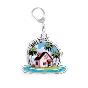 For Dragon Ball Supey Holy Water Namekian Spaceship Kame House Acrylic Selfmade Cartoon Anime Móc Treo Đeo Thoại, Standee, Móc Khoá In Theo Yêu Cầu, Chất Liệu Mica Dày 4mm, Kích Thước 5.5 Cm, Có In Test Mẫu