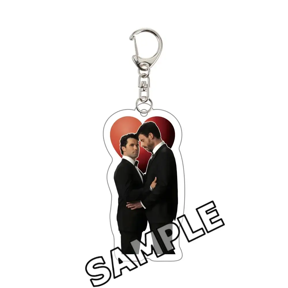 For Heated Rivalry Q Version Series Shane Hollander Ilya Rozanov Acrylic Keychain Peripheral Móc Treo Đeo Thoại, Standee, Móc Khoá In Theo Yêu Cầu, Chất Liệu Mica Dày 4mm, Kích Thước 5.5 Cm, Có In Test Mẫu
