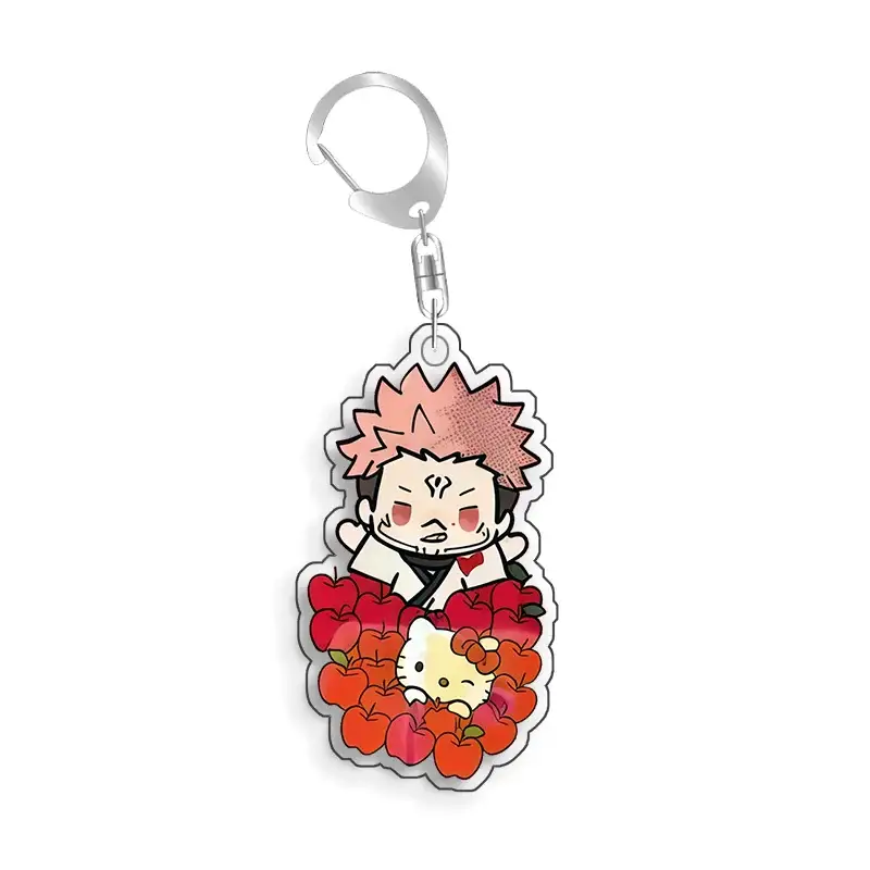 For Jujutsu Kaisen Ryomen Sukuna Fushiguro Megumi Gojo Satoru Panda Acrylic Selfmade Cartoon Móc Treo Đeo Thoại, Standee, Móc Khoá In Theo Yêu Cầu, Chất Liệu Mica Dày 4mm, Kích Thước 5.5 Cm, Có In Test Mẫu