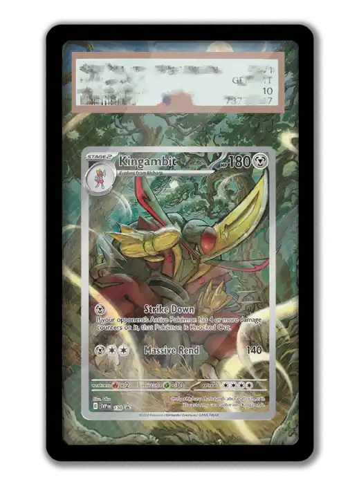 for-pokemon-card-display-ptcg-kingambit-var4-1789635351364-888 For Pokemon Card Display Ptcg Kingambit Art Display Anime Keychain Game Collectibles Art Fans Móc Treo Đeo Thoại, Standee, Móc Khoá In Theo Yêu Cầu, Chất Liệu Mica Dày 4mm, Kích Thước 5.5 Cm, Có In Test Mẫu