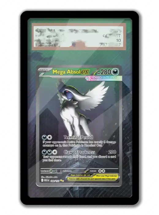 for-pokemon-card-display-ptcg-mega-absol-var2-1789634366853-949 For Pokemon Card Display Ptcg Mega Absol Art Display Anime Keychain Game Collectibles Art Móc Treo Đeo Thoại, Standee, Móc Khoá In Theo Yêu Cầu, Chất Liệu Mica Dày 4mm, Kích Thước 5.5 Cm, Có In Test Mẫu