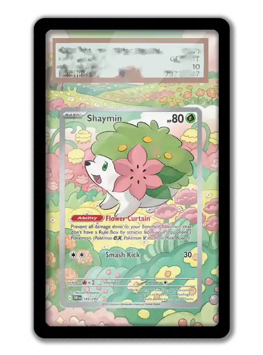 for-pokemon-card-display-ptcg-shaymin-ar-var4-1789635175025-347 For Pokemon Card Display Ptcg Shaymin Art Display Anime Keychain Game Collectibles Art Fans Móc Treo Đeo Thoại, Standee, Móc Khoá In Theo Yêu Cầu, Chất Liệu Mica Dày 4mm, Kích Thước 5.5 Cm, Có In Test Mẫu