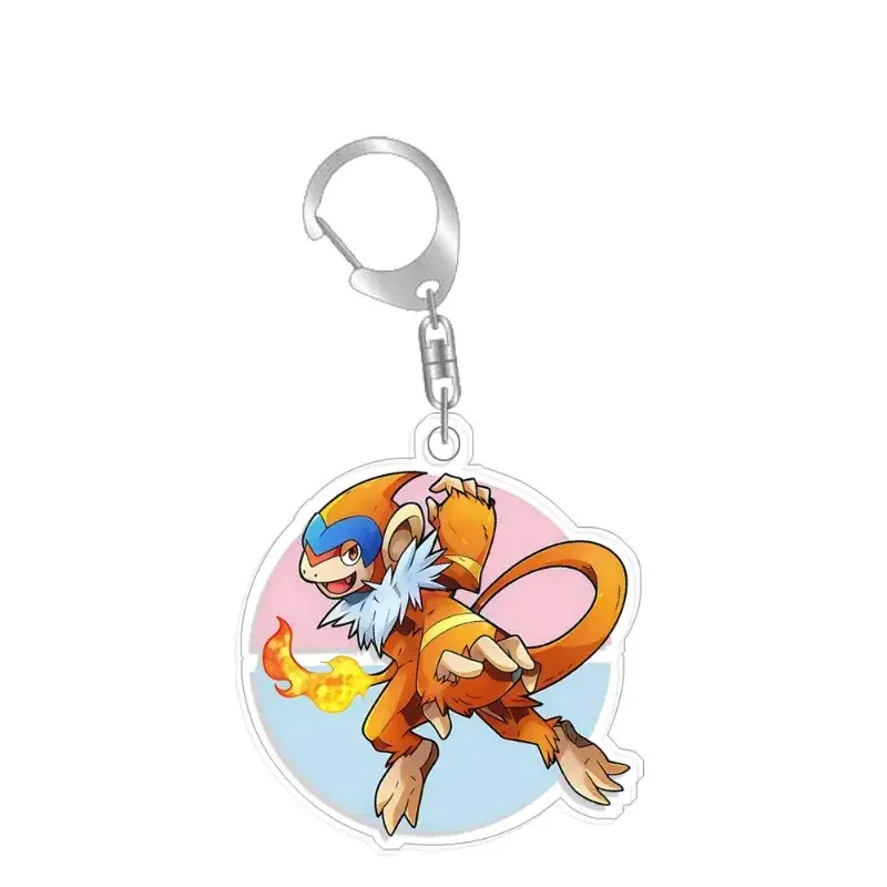 For Pokemon Lvysaur Charizard Typhlosion Torterra Acrylic Homemade Keychain Backpack Charm Móc Treo Đeo Thoại, Standee, Móc Khoá In Theo Yêu Cầu, Chất Liệu Mica Dày 4mm, Kích Thước 5.5 Cm, Có In Test Mẫu