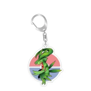 For Pokemon Lvysaur Charizard Typhlosion Torterra Acrylic Homemade Keychain Backpack Charm Móc Treo Đeo Thoại, Standee, Móc Khoá In Theo Yêu Cầu, Chất Liệu Mica Dày 4mm, Kích Thước 5.5 Cm, Có In Test Mẫu