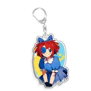 For The Amazing Digital Circus Jax Pomni Ragatha Kinger Gangle Acrylic Selfmade Cute Cartoon Móc Treo Đeo Thoại, Standee, Móc Khoá In Theo Yêu Cầu, Chất Liệu Mica Dày 4mm, Kích Thước 5.5 Cm, Có In Test Mẫu