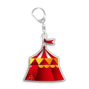 For The Amazing Digital Circus Lumbo Crimson Ciro Acrylic Selfmade Cute Cartoon Anime Móc Treo Đeo Thoại, Standee, Móc Khoá In Theo Yêu Cầu, Chất Liệu Mica Dày 4mm, Kích Thước 5.5 Cm, Có In Test Mẫu