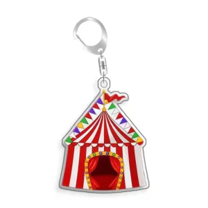 For The Amazing Digital Circus Lumbo Crimson Ciro Acrylic Selfmade Cute Cartoon Anime Móc Treo Đeo Thoại, Standee, Móc Khoá In Theo Yêu Cầu, Chất Liệu Mica Dày 4mm, Kích Thước 5.5 Cm, Có In Test Mẫu