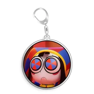 For The Amazing Digital Circus Pomni Acrylic Selfmade Cute Cartoon Anime Keychain Pendant Toy Móc Treo Đeo Thoại, Standee, Móc Khoá In Theo Yêu Cầu, Chất Liệu Mica Dày 4mm, Kích Thước 5.5 Cm, Có In Test Mẫu For The Amazing Digital Circus Pomni Acrylic Selfmade Cute Cartoon Anime Keychain Pendant Toy Móc Treo Đeo Thoại, Standee, Móc Khoá In Theo Yêu Cầu, Chất Liệu Mica Dày 4mm, Kích Thước 5.5 Cm, Có In Test Mẫu