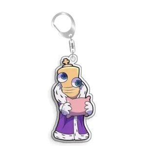 For The Amazing Digital Circus Pomni Kinger Ragatha Gangle Acrylic Selfmade Cute Cartoon Móc Treo Đeo Thoại, Standee, Móc Khoá In Theo Yêu Cầu, Chất Liệu Mica Dày 4mm, Kích Thước 5.5 Cm, Có In Test Mẫu