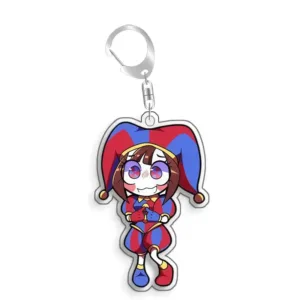 For The Amazing Digital Circus Pomni Kinger Ragatha Gangle Acrylic Selfmade Cute Cartoon Móc Treo Đeo Thoại, Standee, Móc Khoá In Theo Yêu Cầu, Chất Liệu Mica Dày 4mm, Kích Thước 5.5 Cm, Có In Test Mẫu