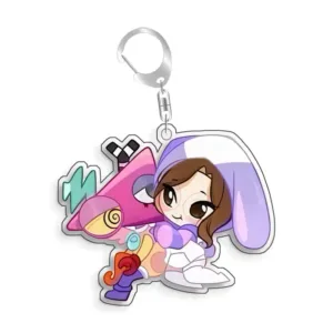 For The Amazing Digital Circus Ragatha Kaufmo Gangle Pomni Acrylic Selfmade Cute Cartoon Móc Treo Đeo Thoại, Standee, Móc Khoá In Theo Yêu Cầu, Chất Liệu Mica Dày 4mm, Kích Thước 5.5 Cm, Có In Test Mẫu