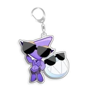 For The Amazing Digital Circus Ragatha Kaufmo Gangle Pomni Acrylic Selfmade Cute Cartoon Móc Treo Đeo Thoại, Standee, Móc Khoá In Theo Yêu Cầu, Chất Liệu Mica Dày 4mm, Kích Thước 5.5 Cm, Có In Test Mẫu