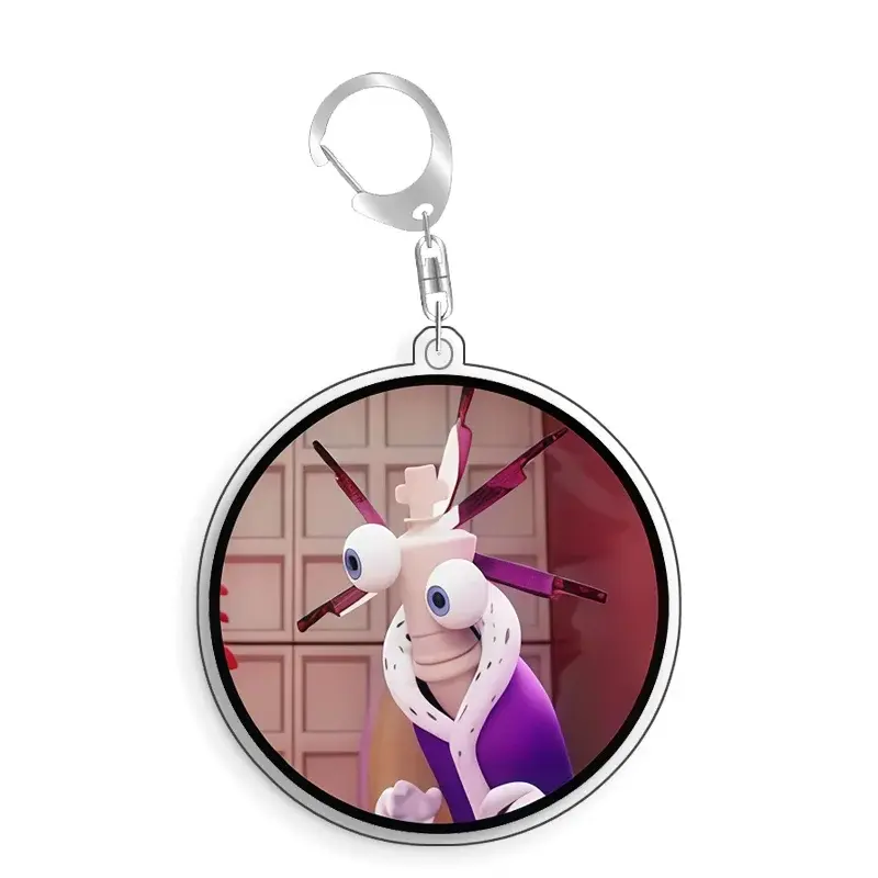 For The Amazing Digital Circus Zooble Jax Caine Pomni Kinger Acrylic Selfmade Cute Cartoon Móc Treo Đeo Thoại, Standee, Móc Khoá In Theo Yêu Cầu, Chất Liệu Mica Dày 4mm, Kích Thước 5.5 Cm, Có In Test Mẫu