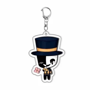 Freak Circus Acrylic Keychain Cute Animation Backpack Decoration Pierrot Harlequin Keyring Móc Treo Đeo Thoại, Standee, Móc Khoá In Theo Yêu Cầu, Chất Liệu Mica Dày 4mm, Kích Thước 5.5 Cm, Có In Test Mẫu