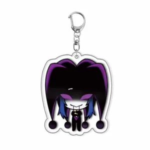 Freak Circus Acrylic Keychain Cute Animation Backpack Decoration Pierrot Harlequin Keyring Móc Treo Đeo Thoại, Standee, Móc Khoá In Theo Yêu Cầu, Chất Liệu Mica Dày 4mm, Kích Thước 5.5 Cm, Có In Test Mẫu