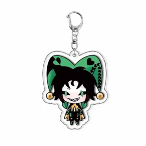 Freak Circus Acrylic Keychain Cute Animation Backpack Decoration Pierrot Harlequin Keyring Móc Treo Đeo Thoại, Standee, Móc Khoá In Theo Yêu Cầu, Chất Liệu Mica Dày 4mm, Kích Thước 5.5 Cm, Có In Test Mẫu