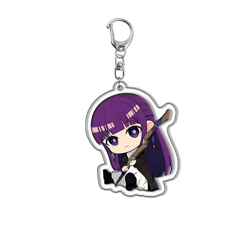 Frieren Beyond Journey's End Stark Acrylic Keychain Pendant Jewelry Animation Related Móc Treo Đeo Thoại, Standee, Móc Khoá In Theo Yêu Cầu, Chất Liệu Mica Dày 4mm, Kích Thước 5.5 Cm, Có In Test Mẫu